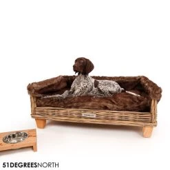 51 Degrees North Rattan Cover Bed -Heimtierbedarf Verkauf 51 degrees north rattan cover bed 212411 0500 none