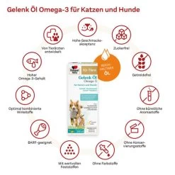 Doppelherz Gelenk Öl Omega-3 Für Katzen Und Hunde -Heimtierbedarf Verkauf doppelherz gelenk oel fuer katzen hunde 195059 0500 none