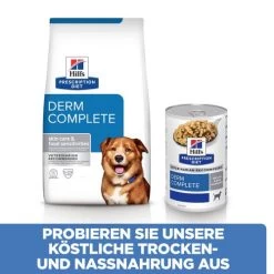Hill's Derm Complete - Prescription Diet - Canine -Heimtierbedarf Verkauf hills derm complete prescription diet canine 211640 0500 none