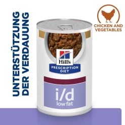 Hill's I/d Digestive Care Low Fat Ragout - Prescription Diet - Canine -Heimtierbedarf Verkauf hills id digestive care low fat stoofpotje prescription diet canine 212027 0500 none