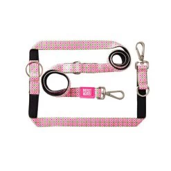 Max & Molly Multi-Function Hundeleine - Retro Pink