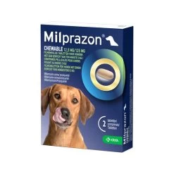 Milprazon Chewable Hund -Heimtierbedarf Verkauf milprazon chewable hond 206282 0500 none