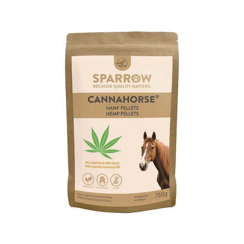 SPARROW CannaHorse Hanf Pellets Mit CBD 3 SPARROW CannaHorse Hanf Pellets Mit CBD